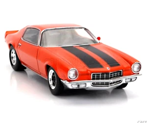 IXO DIECAST 1/43 1972 CHEVROLET CHEVY CAMARO RS-Z28 IN ORANGE & BLACK CLC532 - Picture 1 of 7