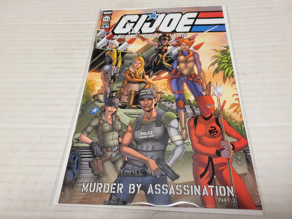 G. I. Joe: A Real American Hero # 283 Cover A (2021, IDW) 1st Print  - Image 1 of 1