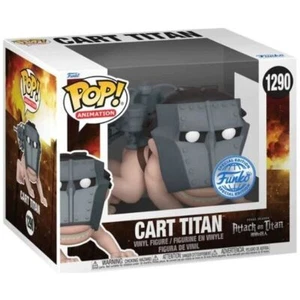 Funko 6" Pop! Figura Vinilo Attack on Titan Carro Super Tamaño Titan Exclusivo 1290 - Imagen 1 de 2