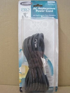Belkin AC Replacement Power Cord -for most monitors, computers, and printers NEW - Picture 1 of 4