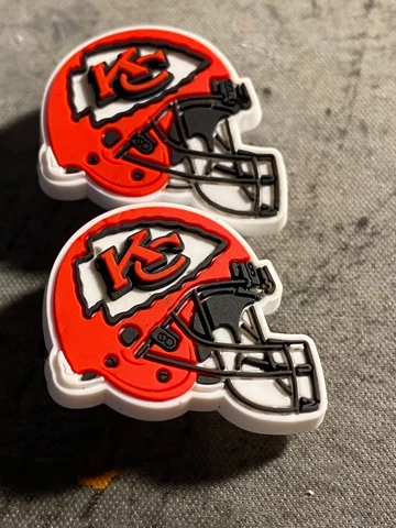 Kansas City Chiefs shoe charm 10 pieces, 5 pair Cover