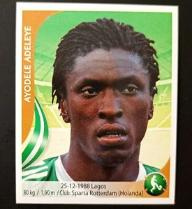 2010 Navarrete South Africa World Cup FIFA #090 AYODELE ''DELE'' ADELEYE Nigeria - Picture 1 of 2