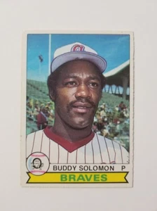 BUDDY SOLOMON 1979 O-PEE-CHEE BASEBALL CARD #74 ATLANTA BRAVES - Picture 1 of 2