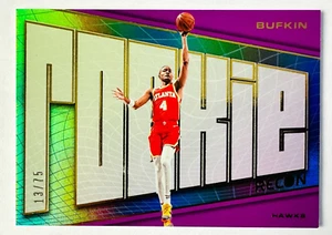 2023-24 Panini Recon Kobe Bufkin PURPLE FOIL RC SP #/75 Hawks Rookie! - Picture 1 of 3