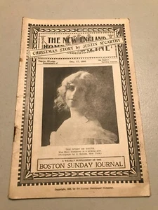 Dec 17 1899 Justin McCarthy Christmas Story, Major John Logan, Lillian Lawrence - Picture 1 of 10