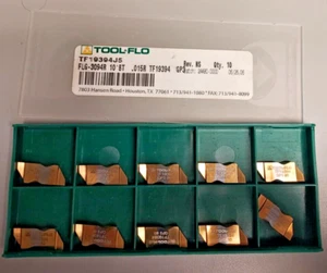 Tool-Flo: Grooving Indexable Insert- TF19394J5, FLG-3094R,  TF19394, 10 Pack - Picture 1 of 2