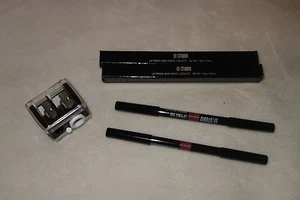 EF STUDIO lip Pencil duo heiress / socialite 2 pencils + pencil sharpener new - Picture 1 of 2
