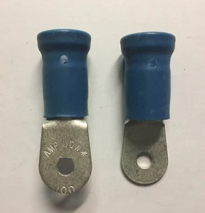 AMP 58A17-18 I/OW INSULATED TERMINALS LUGS (4 PCS) - Picture 1 of 2