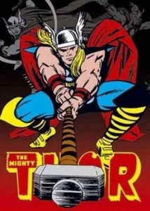 Il Mighty Thor (Marvel) Acciaio Calamita Frigo 90mm x 65mm - Picture 1 of 1