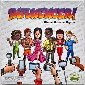 Influencer! Fame Ornament Games Family Game Board Game Party Game Gambling - Picture 1 of 11