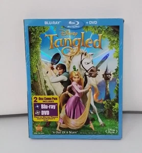 Tangled (Two-Disc Blu-ray/DVD Combo) - Blu-ray/DVD - Very Good - Picture 1 of 4
