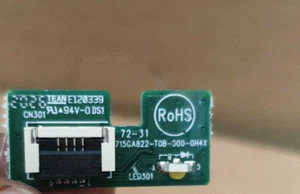 Replacement Connectors Board for ASUS VG27WQ1B TUF Gaming 27" Curved Monitor - Picture 1 of 3