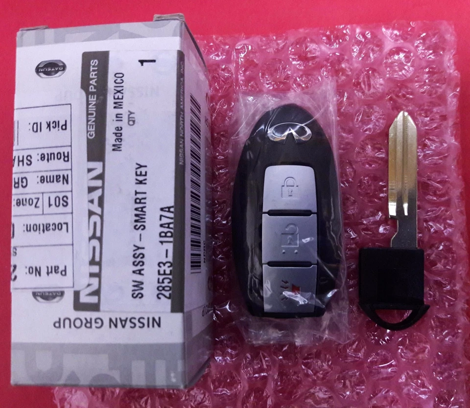 KR55WK49622 Nuevo OEM Infiniti Smart Prox Key - 3B 285E3-1BA7A Foto 1 de 3