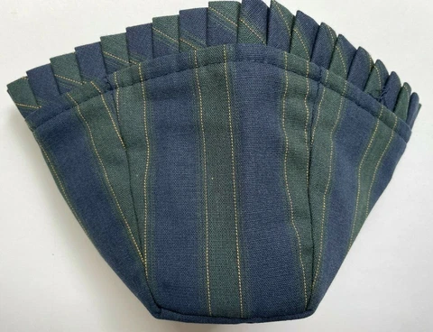 Longaberger 1999 Collectors Club CC Membership Renewal Basket Liner - Blue Green Cover