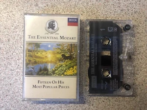 The Essential Mozart Fifteen Of His Most Popular Pieces Cassette Decca 1991 - Picture 1 of 5