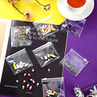 5 pièces sacs à pilules sac à glissière poche à pilule réutilisable sacs à pilules transparents auto-scellés pe