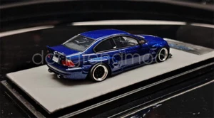 QD 1:64 Scale Blue M3 CSL E46 Coupe Sports Diecast Resin Car Model - Picture 1 of 2