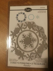 Sizzix Framelits - Telaio, Fiocco di Neve 657906 - Foto 1 di 3