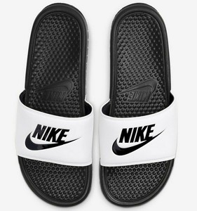 double strap nike slides