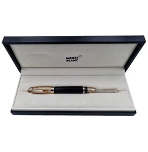 MONTBLANC BOHÈME DOUÉ LIGNE PENNA STILOGRAFICA 18KT GOLD NIB - Foto 1 di 3