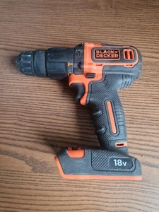 Black And Decker BCD700S Cordless 18v Hammer Drill Bare Unit - Picture 1 of 2
