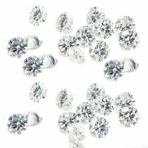 Loose CVD Diamond Lab Grown 2.4 mm VS2 Clarity g Color 40 Pcs Lot CVD - Picture 1 of 8