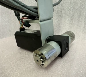 VICI EMTMA-CE Valve Actuator with twin Cheminert 03W-0134H Valve Heads - Picture 1 of 6