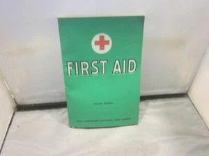 American Red Cross First Aid Fourth Edition Book (1957 Paperback) - Imagen 1 de 6