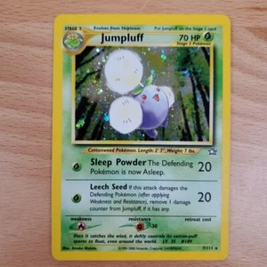 1995-2000 Jumpluff 7/111 Holo Rare Neo Genesis Pokémon TCG - Picture 1 of 7