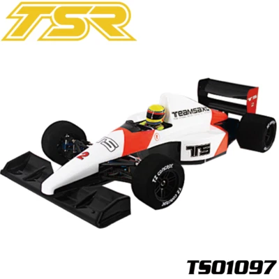 Team Saxo TS01097 F1 Car Body RC Racing On-road Formula One Part Clear