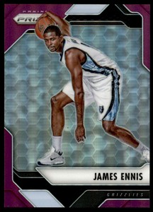 2016-17 Panini Prizm Prizms Purple #70 James Ennis /75