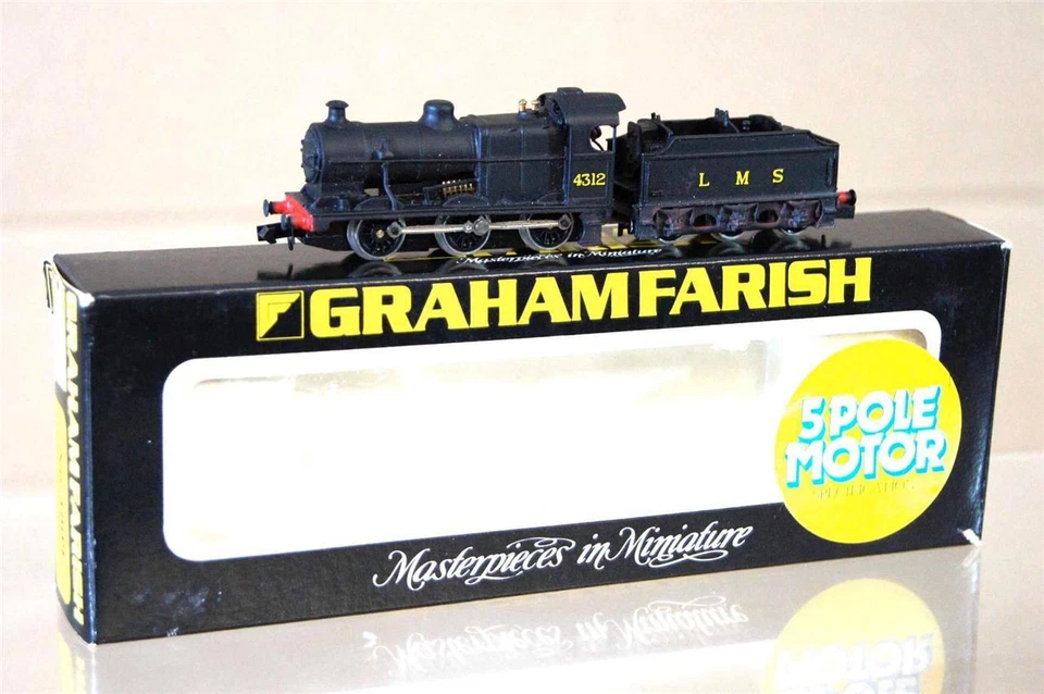 GRAHAM FARISH 1809 LANGLEY KIT BUILT LMS 0-6-0 FOWLER CLASS 4F LOCO 4312 MIB mz - Image 1 of 1