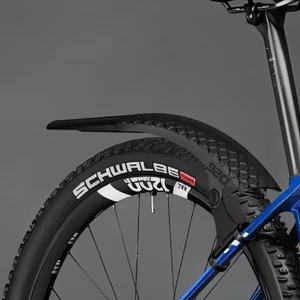 Guardabarros de liberación rápida para MTB rueda trasera bicicleta ligera PVC carcasa dura - Imagen 1 de 21