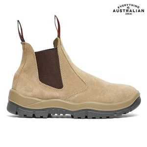 Mongrel 240040 Elastic Sided Safety Boot Wheat - Picture 1 of 5