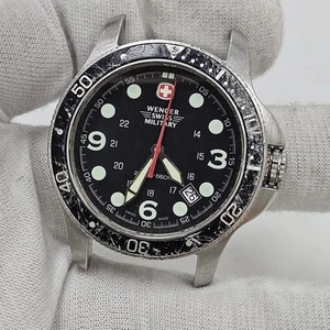WENGER SWISS MILITARY ( Battalion Diver) Mens Wrist Watch Parts/Repair  - Picture 1 of 8