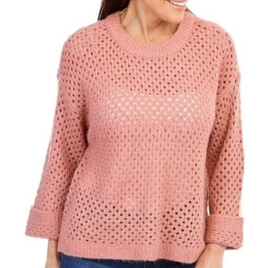 Democracy Open Weave Sweater SMALL (3666) - Picture 1 of 9