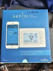 Emerson Sensi Smart Wi-Fi Programmierbarer Thermostat - Weiß (ST55) Sen Si - Bild 1 von 8