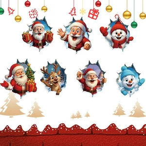 ^ Adesivi Murali Creativi Natalizi Babbo Natale Rotti Wall Decalcomanie Natale 2025 - Foto 1 di 31