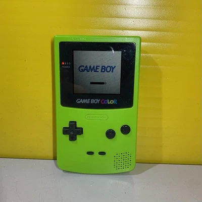 Nintendo Game Boy Color Console Portatile - Lime Green Verde - Immagine 1 di 4