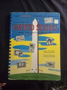 Album The Harris Freedom US & UN 1965 con la maggior parte dei francobolli con esso - Foto 1 di 6