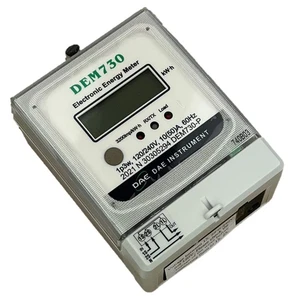 DEM730P Submetro Eléctrico Kwh, RS485, 1P3W (2 Cables Calientes, 1 Neutro), 120/240V, 50 - Imagen 1 de 8