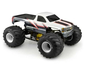 JConcepts 2014 Chevy 1500 Monster Truck Body (Clear) (Single Cab) [JCO0372] - Picture 1 of 3