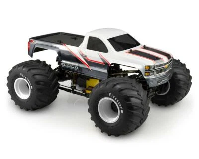 JConcepts 2014 Chevy 1500 Monster Truck Body (Clear) (Single Cab) [JCO0372] - Image 1 of 3