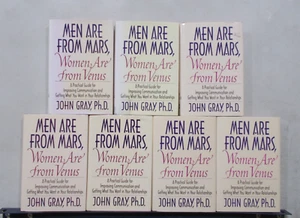 7 MEN ARE FROM MARS WOMEN ARE FROM VENUS # HC W/DJ JOHN GRAY - Picture 1 of 6