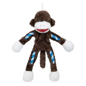 Vibrant Life Tough Buddy Rope Monkey Dog Toy, Chew Level 3 - Picture 1 of 7