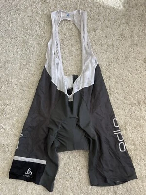 ODLO Women's Tights Shorts Suspenders Kamikaze Cycle Bib Bike Shorts Bibs XL - Image 1 of 4