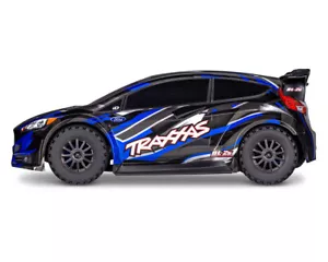 Traxxas TRX 74154 4 BLUE BLAU Ford Fiesta ST Rally 4x4 BL-2S + Sender NEU OVP - Bild 1 von 10
