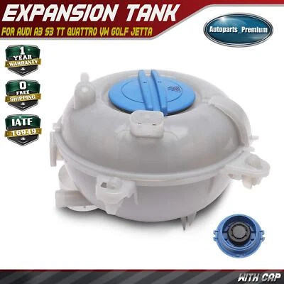 Nuevo tanque de depósito de refrigerante del motor para Audi A3 S3 TT Quattro VW Golf Jetta GTI Foto 1 de 4
