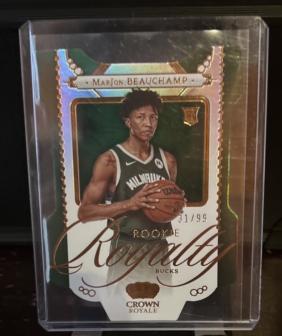 2022-23 Panini Crown Royale - Rookie Royalty #24 MarJon Beauchamp /99 (RC)