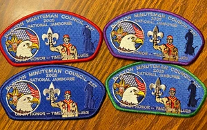 Boston Minuteman Council ... 2005 National Jamboree CSP ... Set of 4 - Picture 1 of 1